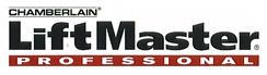 Image of Liftmaster professional garage door openers logo.